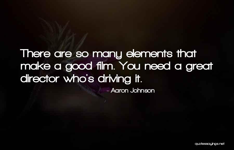 Aaron Johnson Quotes 549676