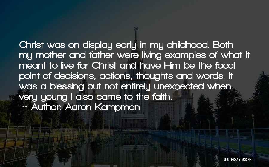 Aaron Kampman Quotes 630997