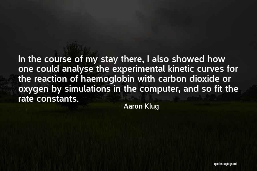 Aaron Klug Quotes 1935256 Aaron Klug Quotes 1935256