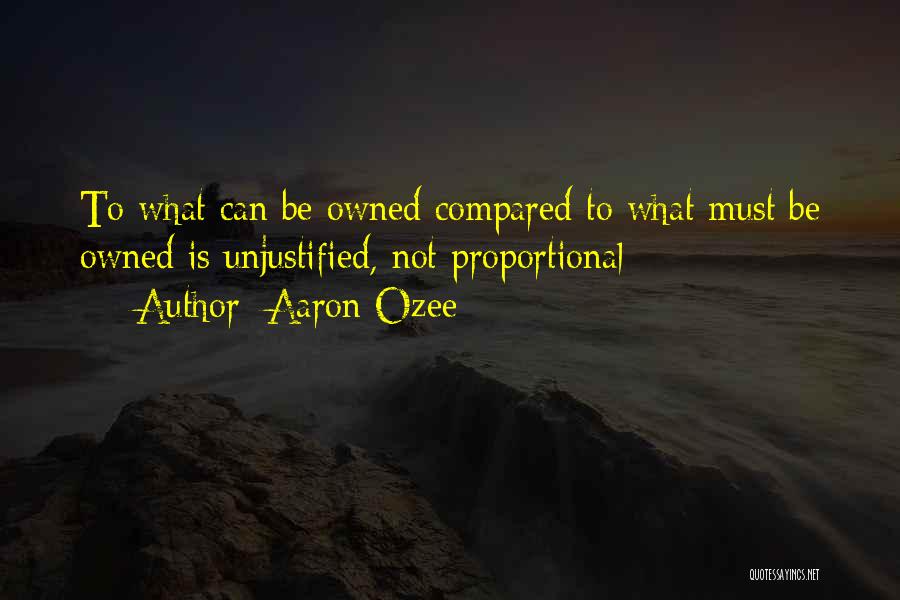 Aaron Ozee Quotes 1027680