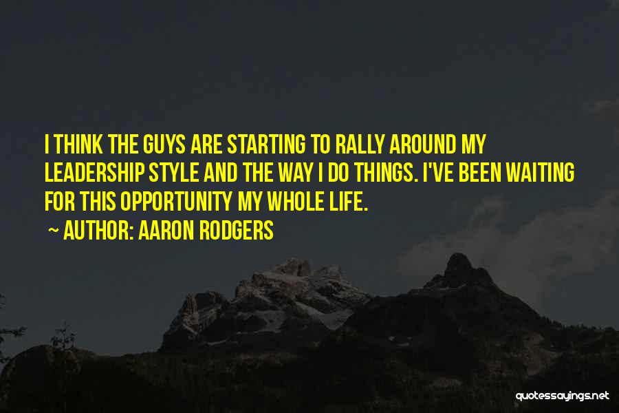 Aaron Rodgers Quotes 352913