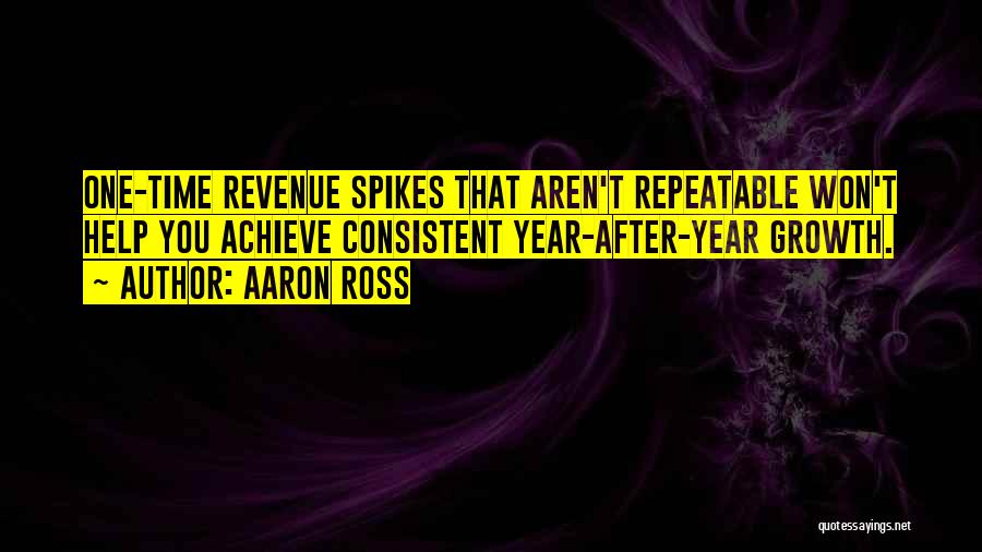 Aaron Ross Quotes 438176