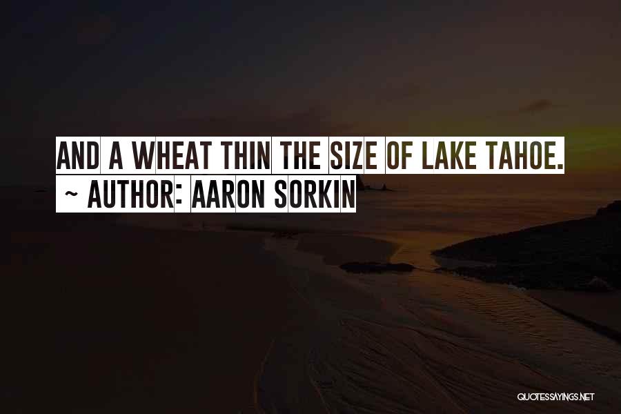 Aaron Sorkin Quotes 838870