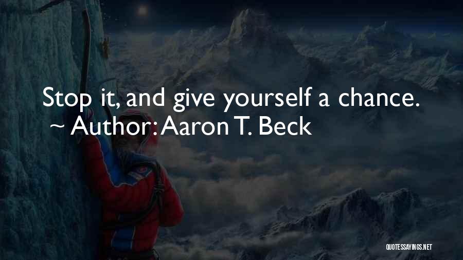 Aaron T. Beck Quotes 1881083