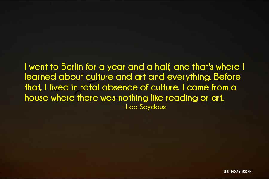 Aavesam Quotes By Lea Seydoux Aavesam Quotes By Lea Seydoux