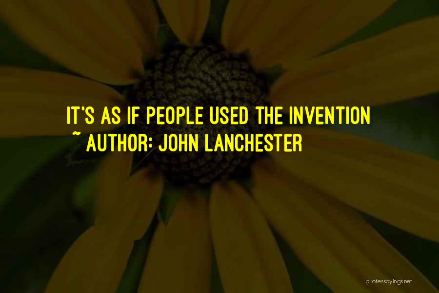 Abalanzar Definicion Quotes By John Lanchester