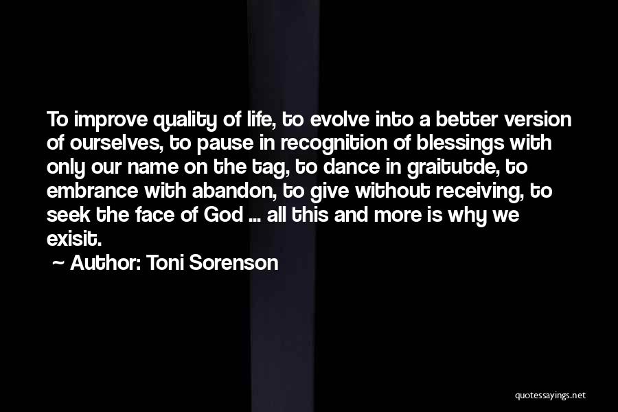 Abandon Love Quotes By Toni Sorenson