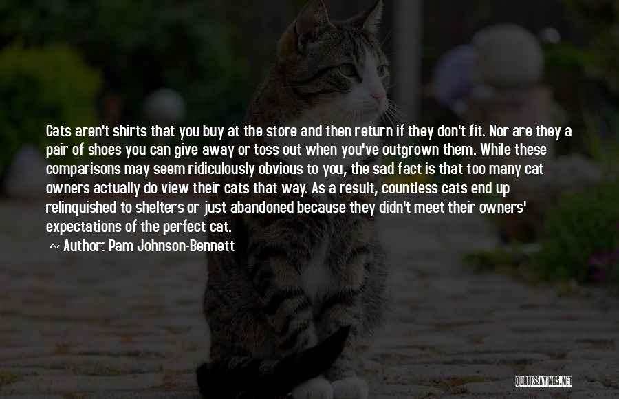 Abandoned Cats Quotes By Pam Johnson-Bennett