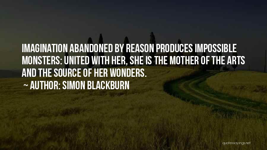 Abandoned Mother Quotes By Simon Blackburn