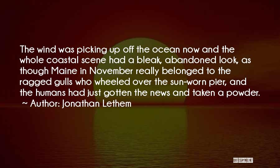 Abandoned Quotes By Jonathan Lethem