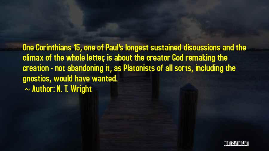 Abandoning God Quotes By N. T. Wright