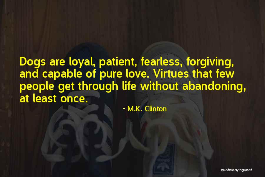 Abandoning People Quotes By M.K. Clinton