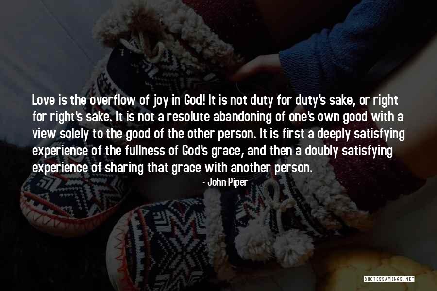 Abandoning Quotes By John Piper