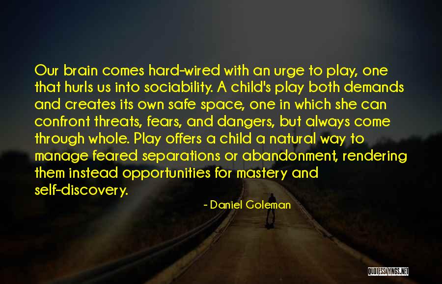 Abandonment Of A Child Quotes By Daniel Goleman