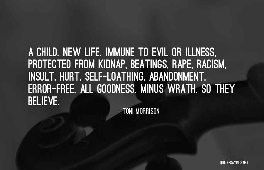 Abandonment Of A Child Quotes By Toni Morrison