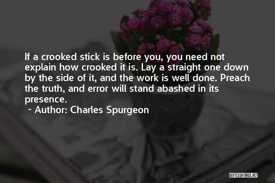 Abashed Quotes By Charles Spurgeon