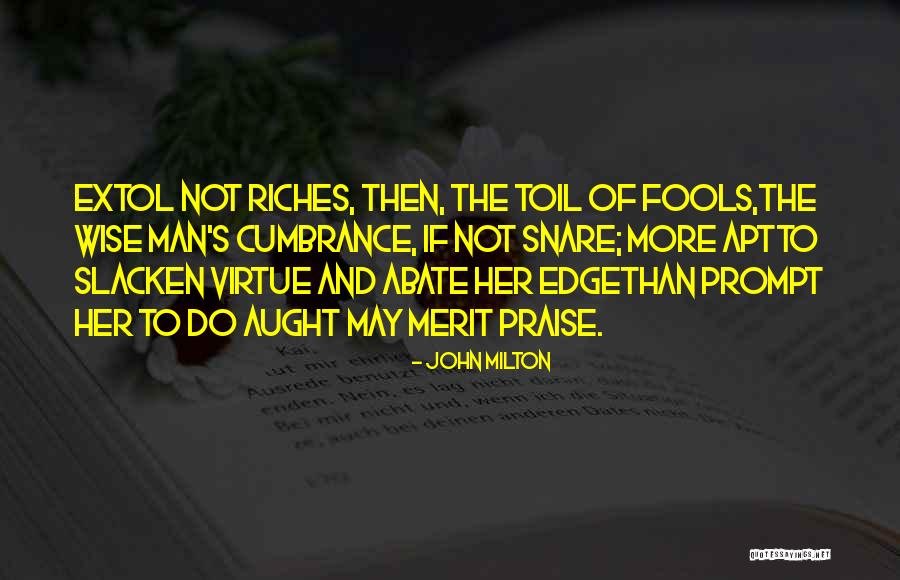 Abate Quotes By John Milton Abate Quotes By John Milton