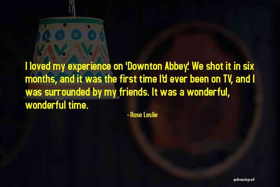 Abbey D'agostino Quotes By Rose Leslie Abbey D'agostino Quotes By Rose Leslie