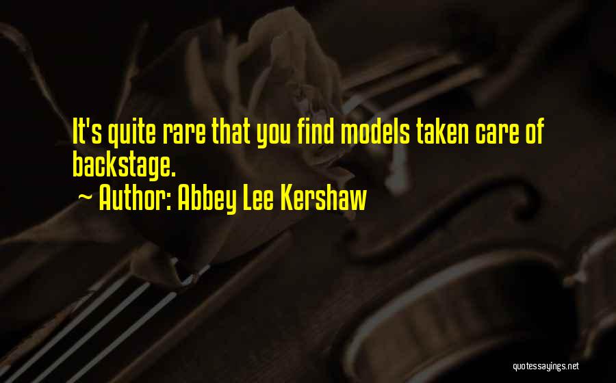 Abbey Lee Kershaw Quotes 1461948