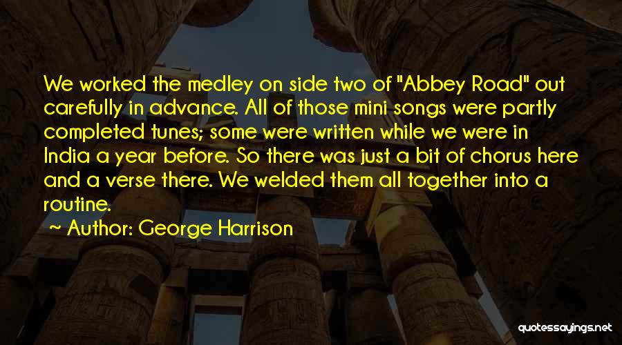 Abbey Quotes By George Harrison