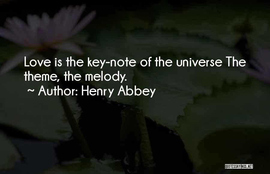 Abbey Quotes By Henry Abbey