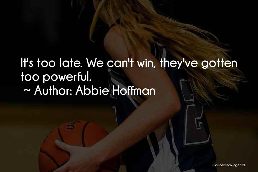 Abbie Hoffman Quotes 1293085