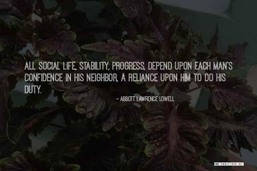 Abbott Lawrence Lowell Quotes 1265695