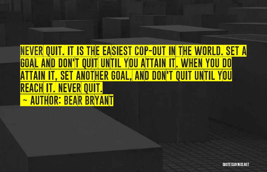 Abbrederis Nfl Quotes By Bear Bryant