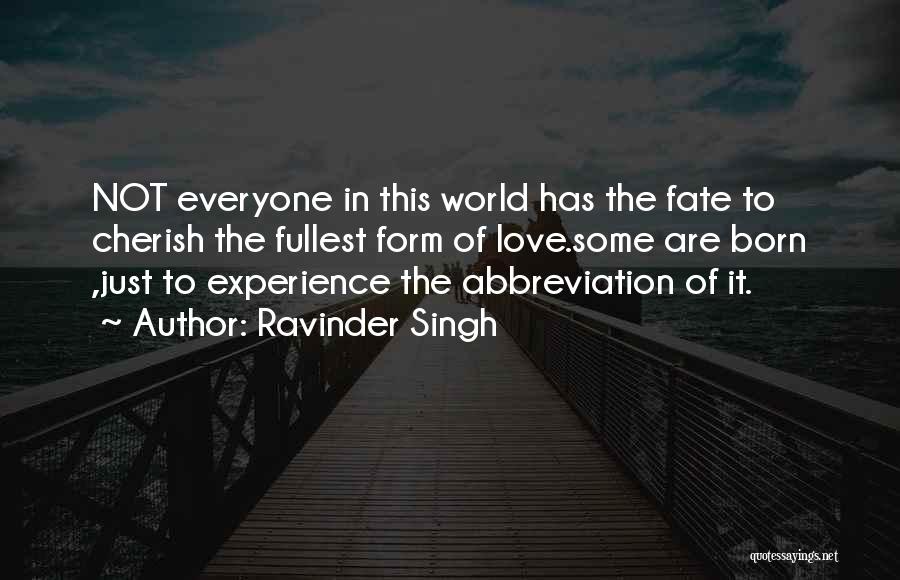 Abbreviation Quotes By Ravinder Singh