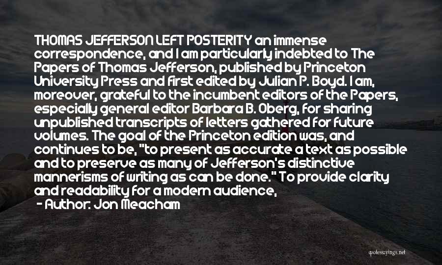 Abbreviations Quotes By Jon Meacham