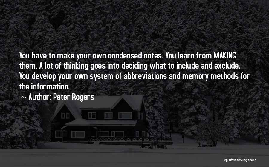Abbreviations Quotes By Peter Rogers