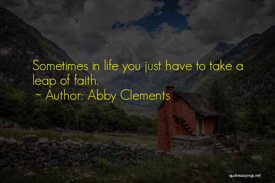 Abby Clements Quotes 625532