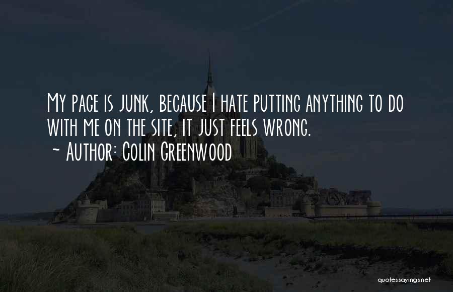 Abby Maitland Quotes By Colin Greenwood