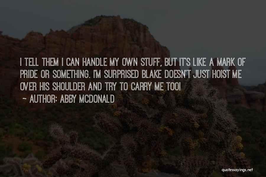 Abby McDonald Quotes 580379