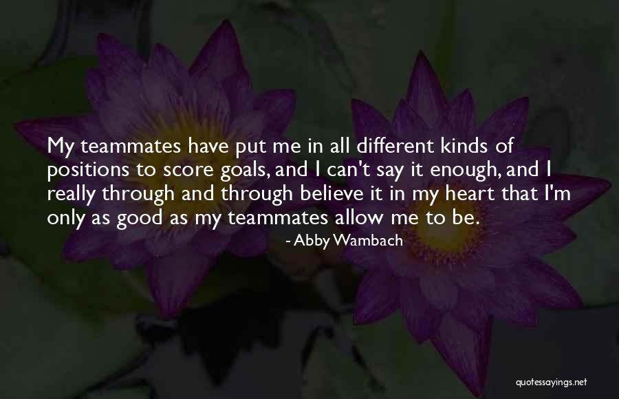 Abby Wambach Quotes 660688 Abby Wambach Quotes 660688