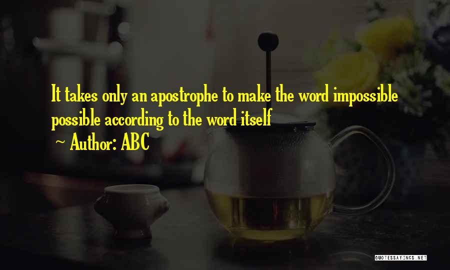 Abc Inspirational Quotes By ABC