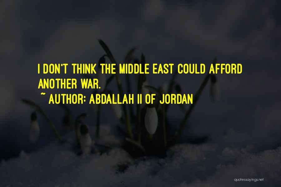 Abdallah II Of Jordan Quotes 1055054