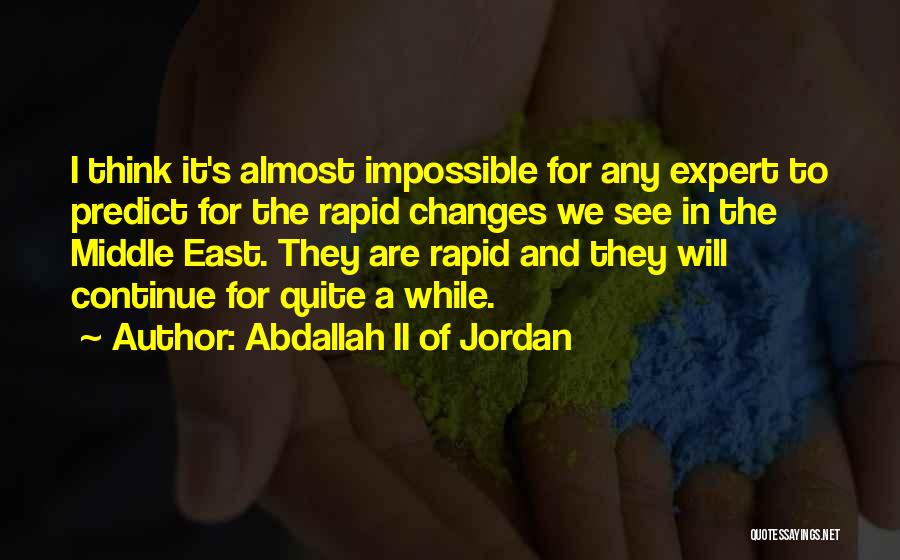 Abdallah II Of Jordan Quotes 1630186