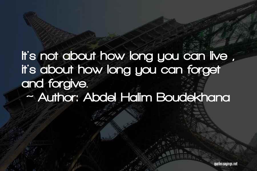 Abdel Halim Boudekhana Quotes 185267