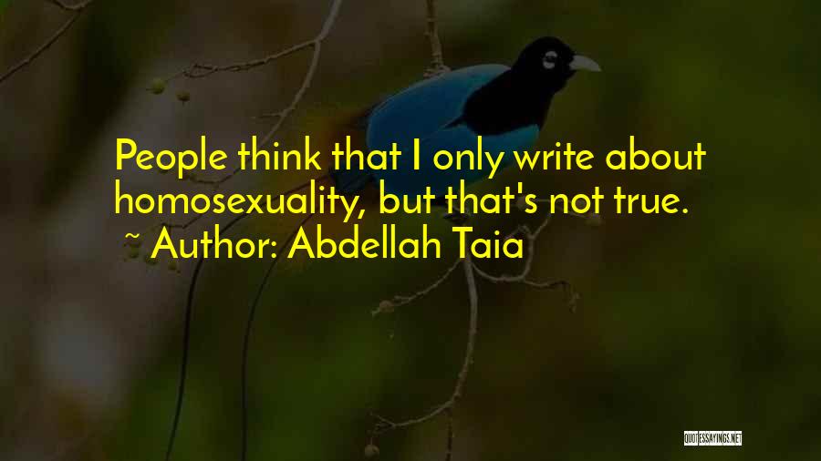 Abdellah Taia Quotes 2002489