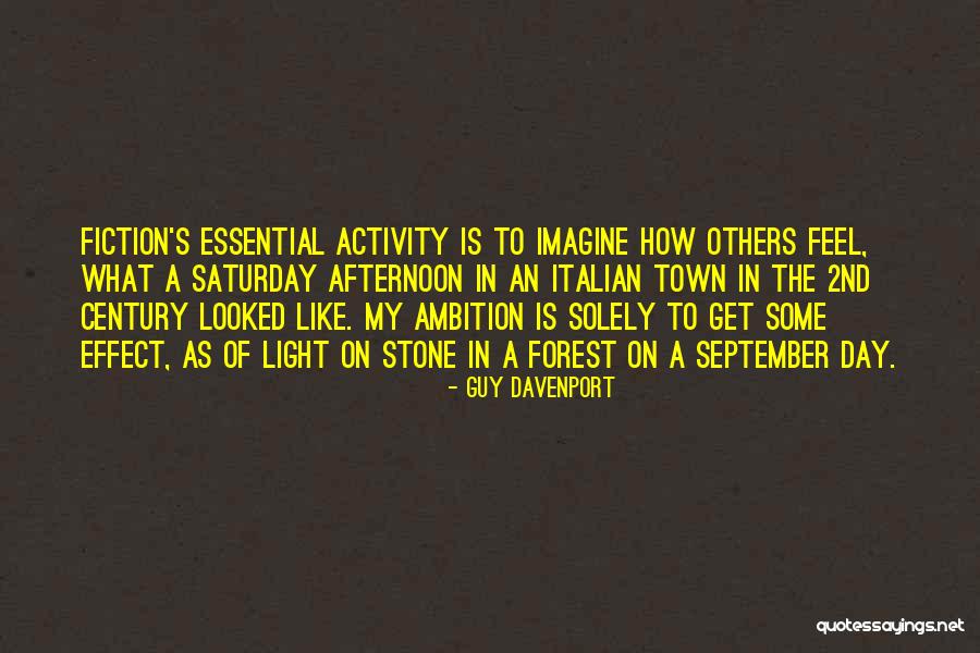 Abdelwaheb Mekacher Quotes By Guy Davenport Abdelwaheb Mekacher Quotes By Guy Davenport