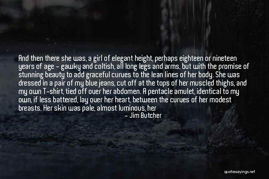 Abdomen Quotes By Jim Butcher