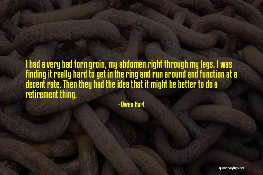 Abdomen Quotes By Owen Hart Abdomen Quotes By Owen Hart