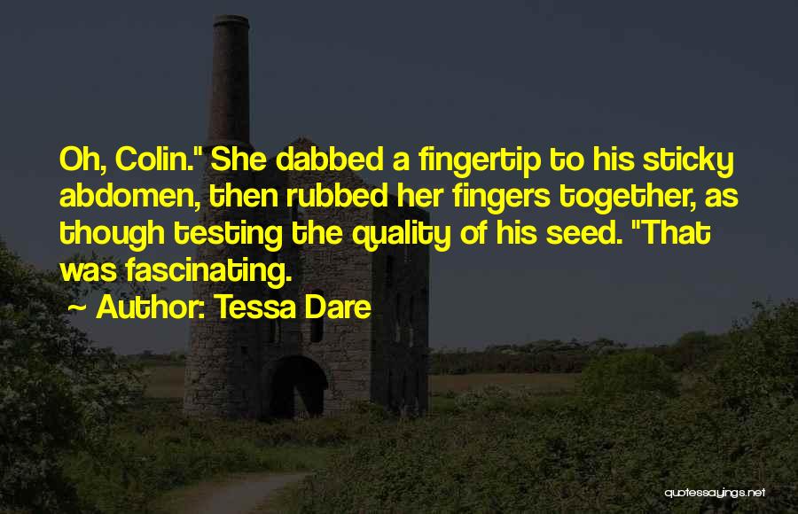 Abdomen Quotes By Tessa Dare