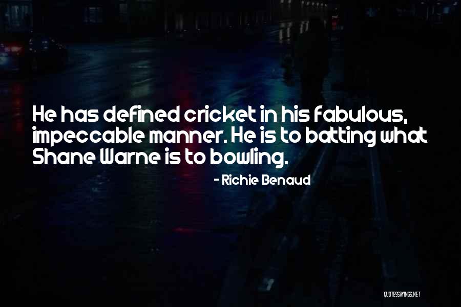 Abducts Humerus Quotes By Richie Benaud Abducts Humerus Quotes By Richie Benaud