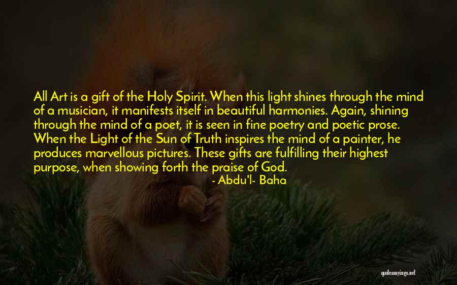 Abdu'l- Baha Quotes 1026345