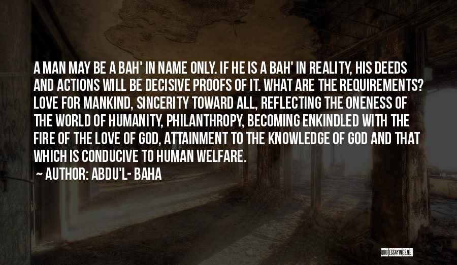 Abdu'l- Baha Quotes 1855566