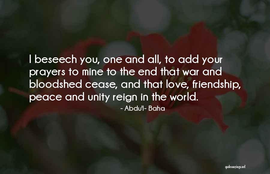 Abdu'l- Baha Quotes 313482