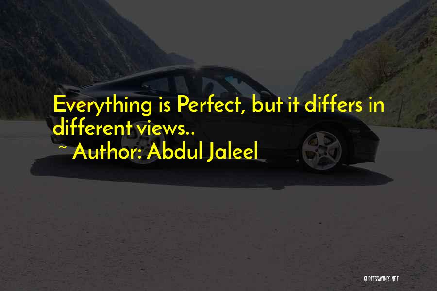 Abdul Jaleel Quotes 891196