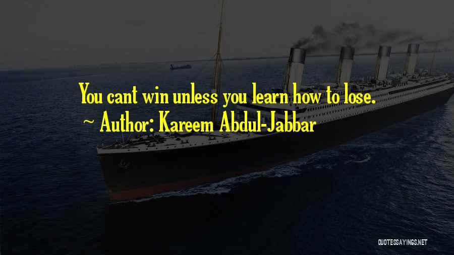 Abdul Kareem Jabbar Quotes By Kareem Abdul-Jabbar